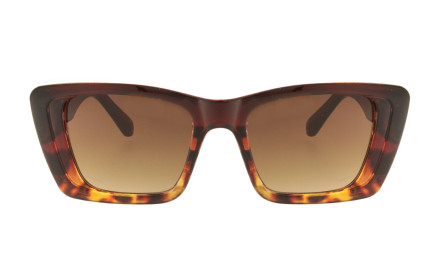 Chloe  bronce - Gafas de sol rectangulares de moda | Charly Therapy