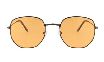 Lenny orange -  Retro sunglasses for men and women | Charly Therapy
