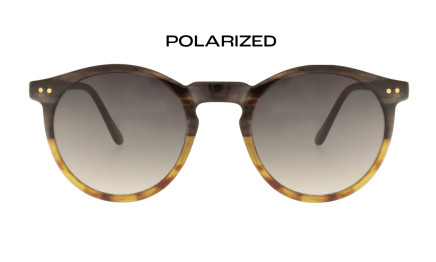 BARCELONA Gafas de sol polarizadas de tendencia negras Charly Therapy