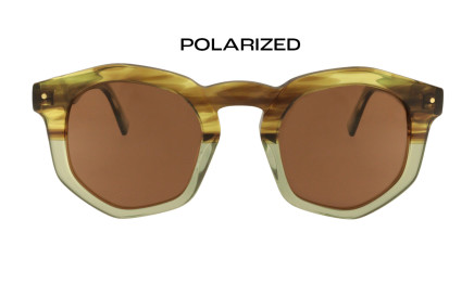 Lunette de soleil hexagonal |Capri de Charly Therapy