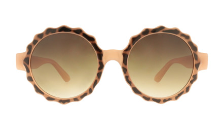Emma brown - Women's Round Sunglasses | Charly Therapy