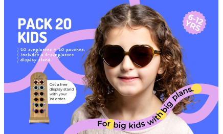 PACK 20 KIDS 6-12 YEARS