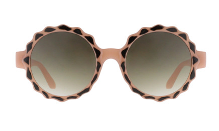 Emma marron - Lunettes de soleil rondes pour femme | Charly Therapy