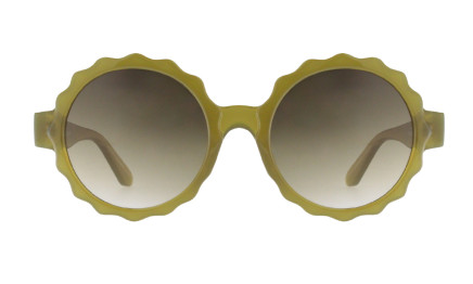 Emma kiwi - Women's Round Sunglasses | Charly Therapy