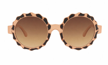 Emma marron - Lunettes de soleil rondes pour femme | Charly Therapy